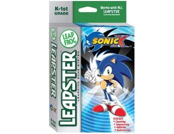 New Leapster Sonic The Hedgehog Cartridge educational game K-1st Grade