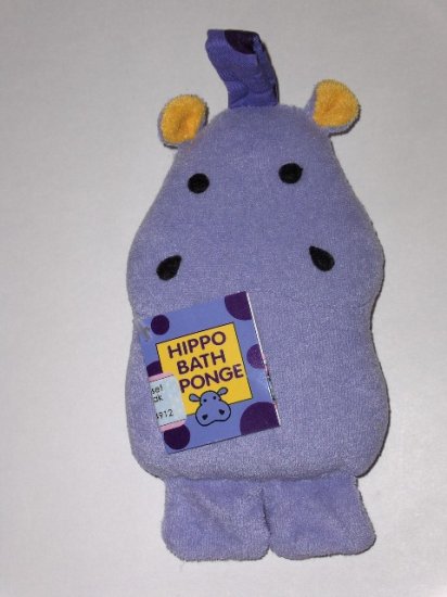 New Rich Frog Bath Sponge Hippo Sponge