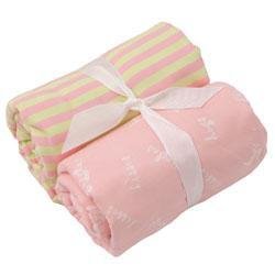New Elegant Baby two pack girls burp cloths baby gift sweet