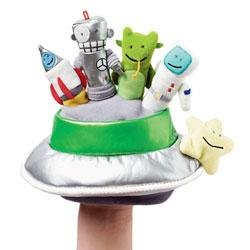 New Manhattan Toy Poppeteers Space Raiders hand puppet ages 3+