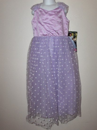 New Storybook Heirloom girls Lilac Damask Circle Dress size 6X