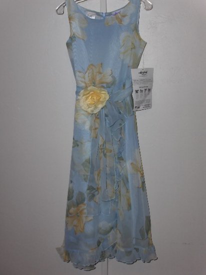 New blue magnolia girls dress size 10 from Storybook Heirlooms