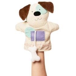 New Manhattan Toy Puppy Puppettos hand puppet