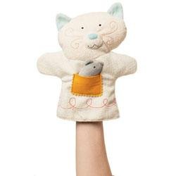 New Manhattan Toy Cat Puppettos hand puppet