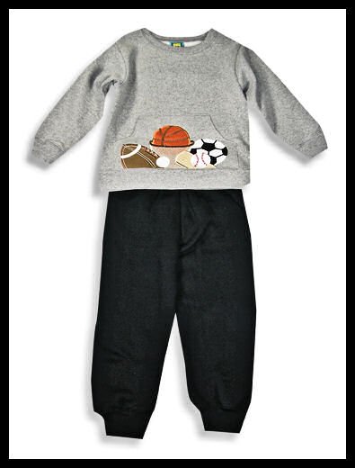 New Toddler boys Picture Me Sports top pants set size 3T