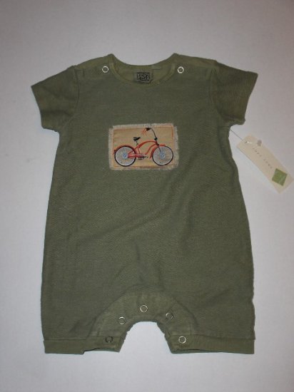 New Cozy Toes infant boys bicycle romper size 3 months/6 months