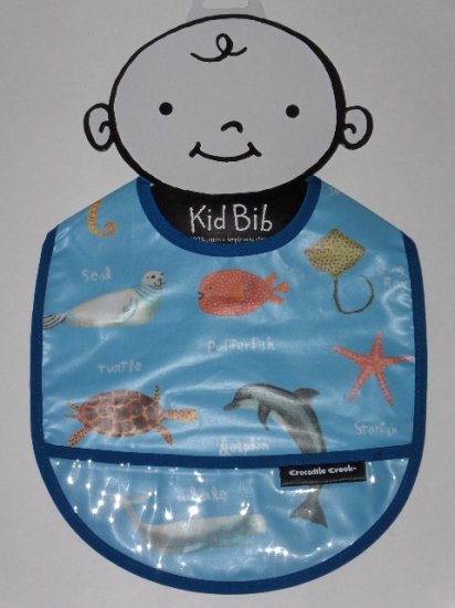 New Crocodile Creek Under the Sea Bib baby toddler