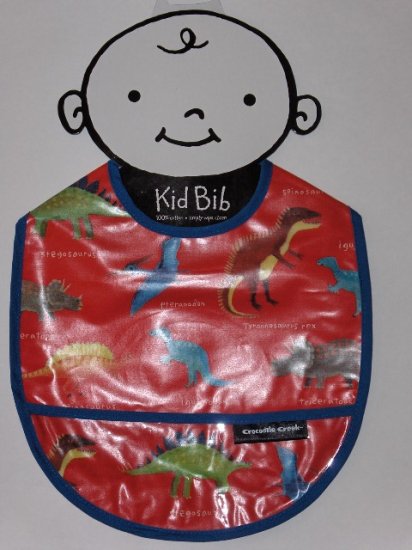 New Crocodile Creek Dinosaur Bib baby toddler