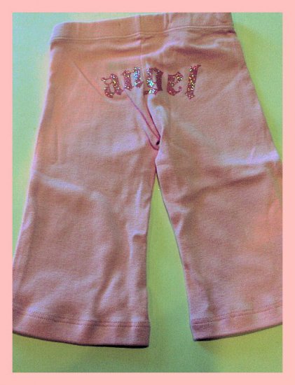 New Amber Hagen pink Glitterati Angel Pants baby girl size 6 - 12 months