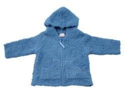 New Baby Jak of San Francisco Blue zip up sweater size 18-24 months