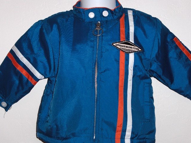 New Appaman Blue lined jacket infant boys size 12 months