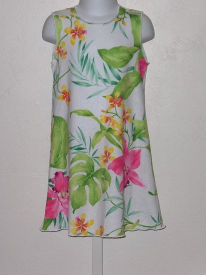 New Kid Rascal Tropical Orchid dress girls 3T