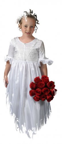 Little Adventures Princess Bride Dress Costume girls size M ages 3-5 years