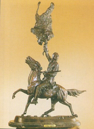 Buffalo Signal by Frederic Remington