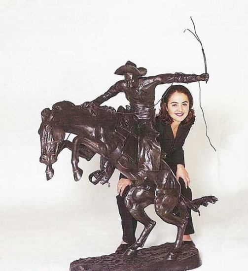 Monumental Bronco Buster by Frederic Remington