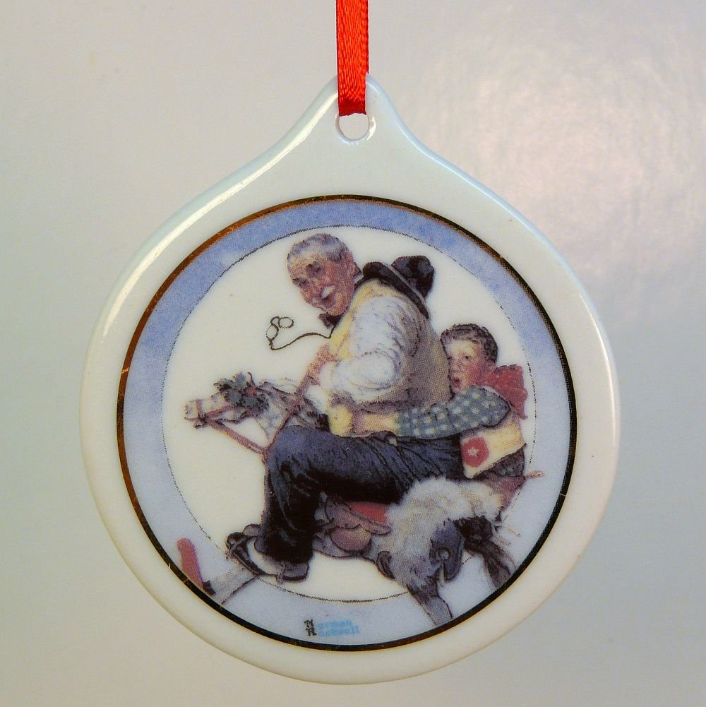christmas ornament norman rockwell grs at the reins christmas ornament norman rockwell grs at the reins