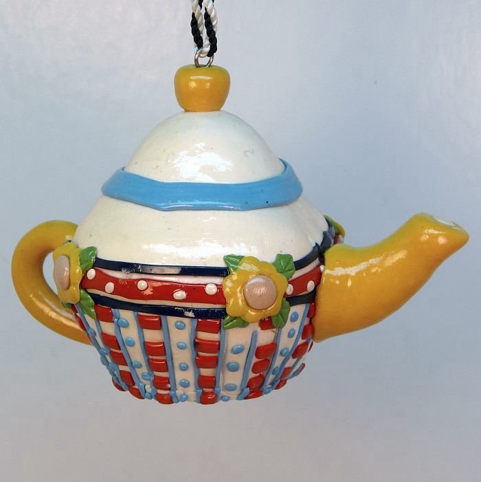 mary engelbreit teapot ornament large mary engelbreit teapot ornament large