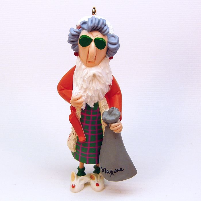 hallmark maxine 1993 christmas ornament qx5385 dressed as hallmark maxine 1993 christmas ornament qx5385 dressed as