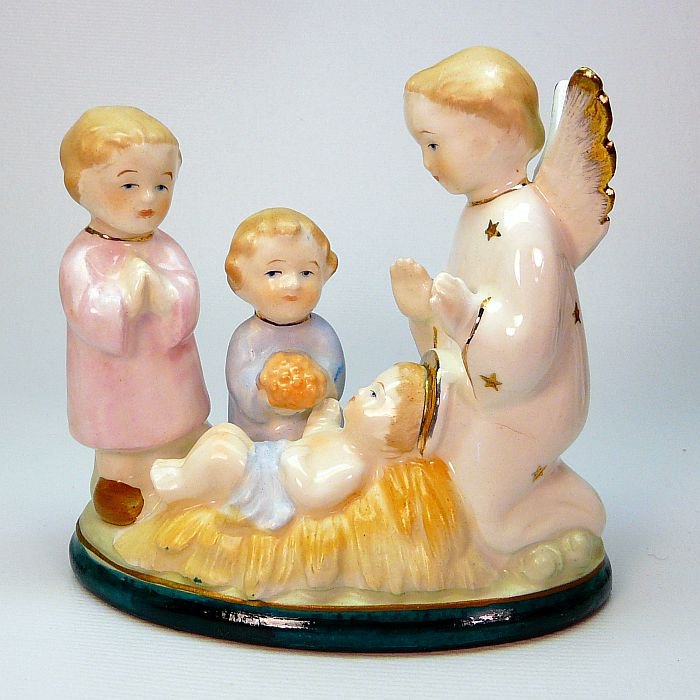 vintage christmas nativity figurine made in japan vintage christmas nativity figurine made in japan