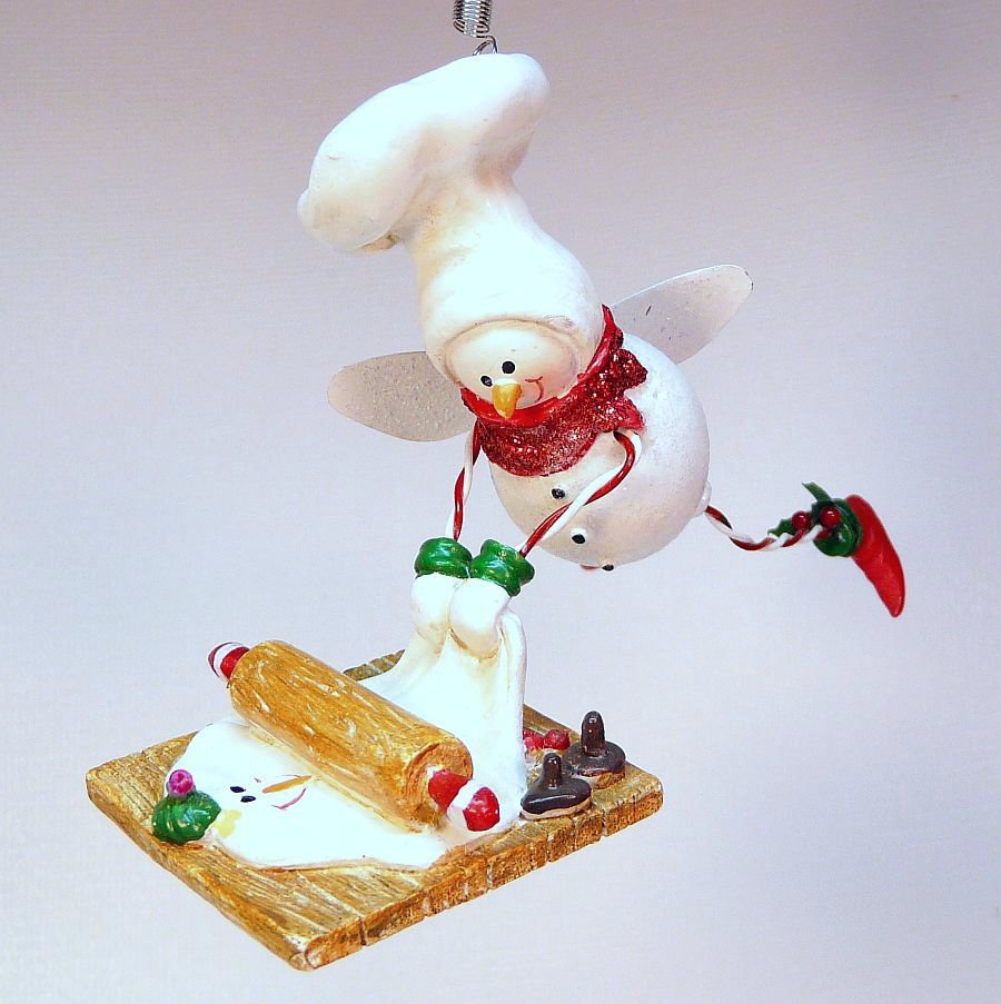 flying snowman baker ornament christmas midwest angel on a flying snowman baker ornament christmas midwest angel on a