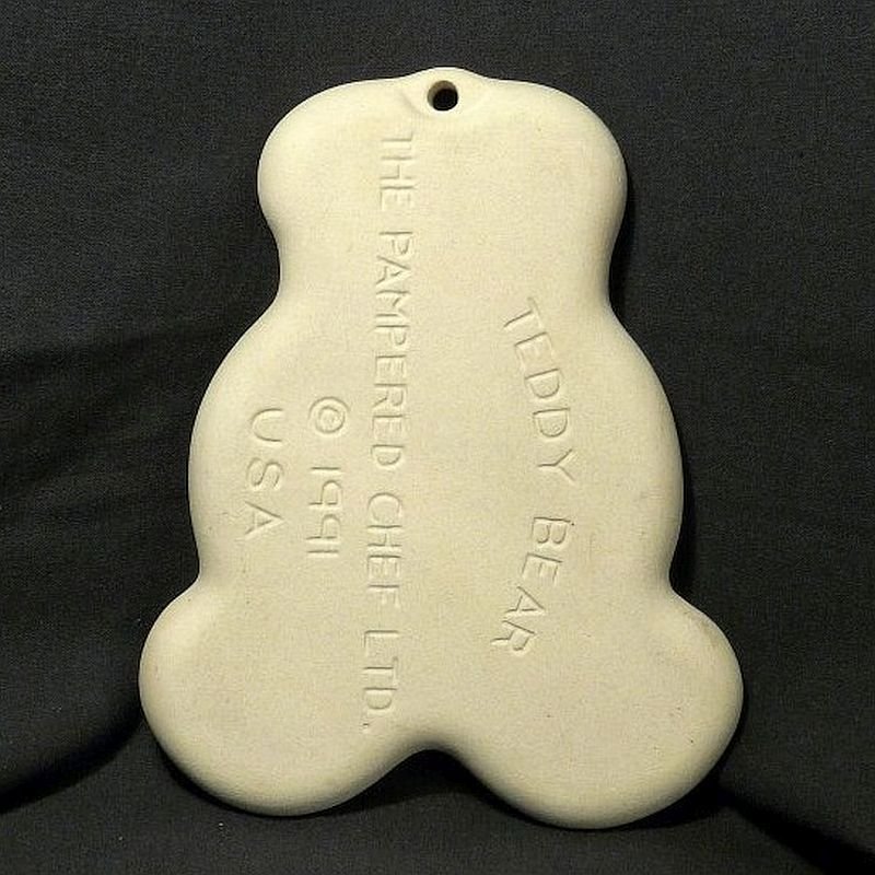 Pampered Chef Cookie Mold Teddy Bear