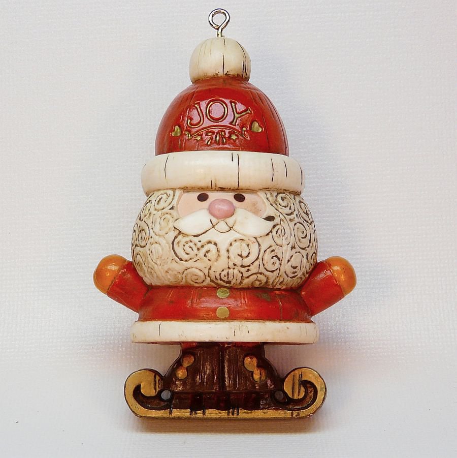 vintage hallmark 1976 santa yesteryears qx1821 christmas hallmark christmas ornaments 1976