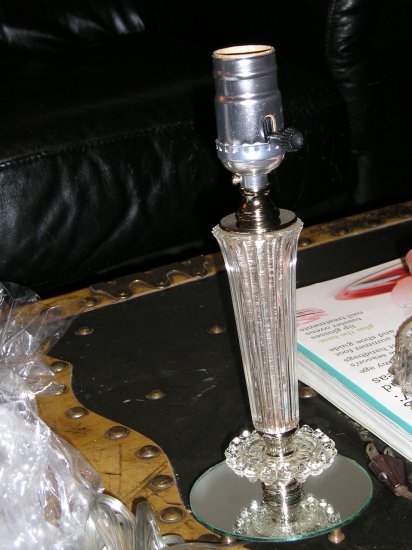 Antique Buffet Lamp
