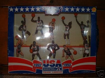 USA 1992 Dream TEAM Starting Lineups-NIB