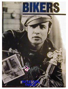 Maz Harris BIKERS Very Rare book Excellent
