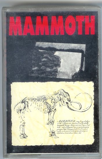 Mammoth UK Band 1988 Cassette Tape