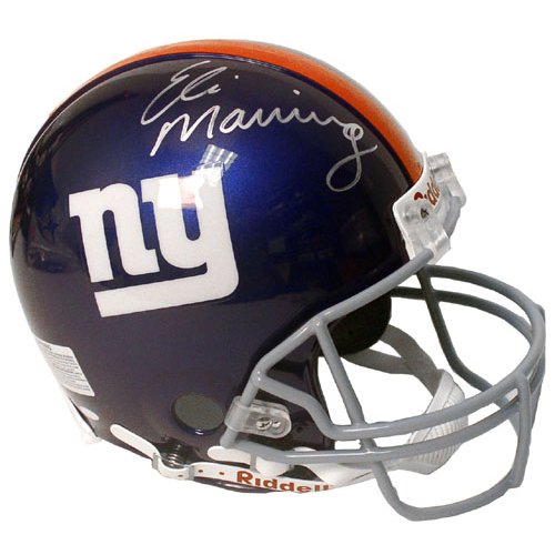Eli Manning Autographed NY Giants Mini Helmet
