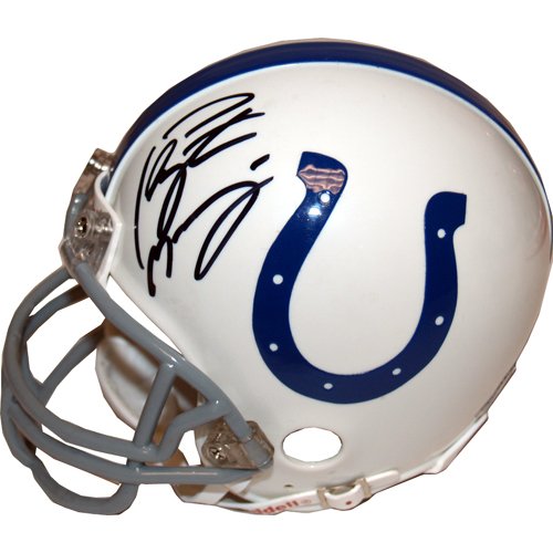 Peyton Manning Autographed Colts Replica Mini Helmet