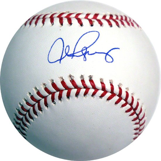 Alex Rodriguez Hand signed Baseball