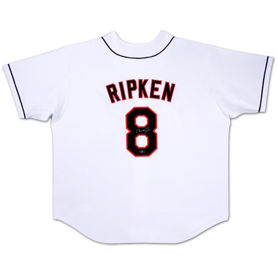 Cal Ripken Jr. Autographed Baltimore Orioles Home/White Jersey (UDA)