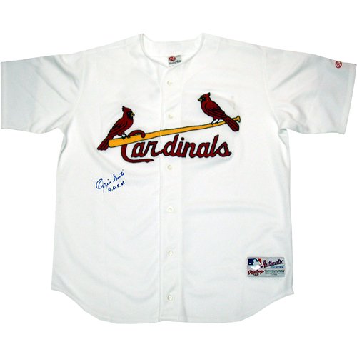 Ozzie Smith Autographed No Number St. Louis Cardinals