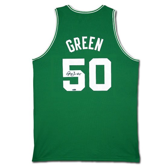 Gerald Green Autographed Boston Celtics Away/Green Jersey (UDA)