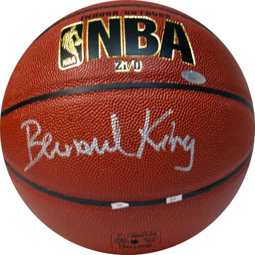 Bernard King Autographed Basketball