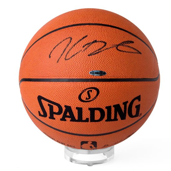 Kevin Durant Signed Official NBA Game Basketball UDA