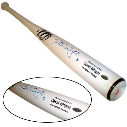 David Wright Autographed Game Model Bat