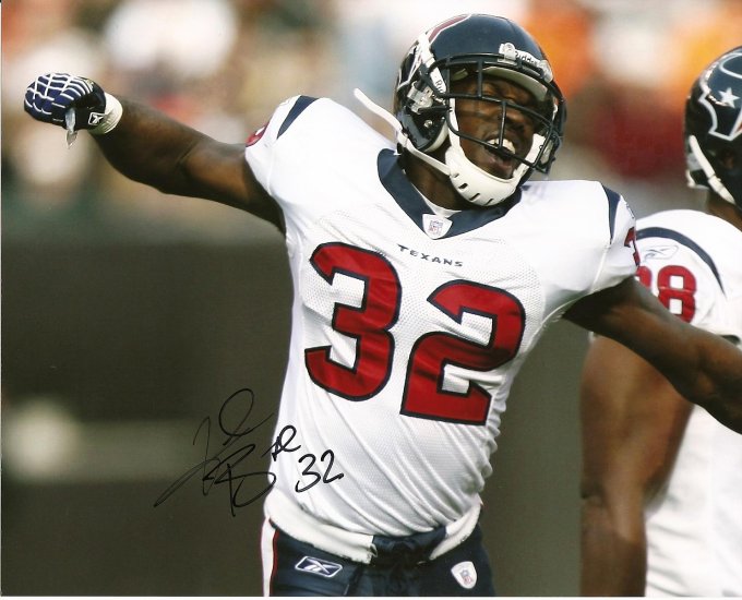 Fred Bennett Signed 8x10 Photo Houston Texans