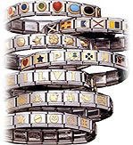 9MM Italian Charm Bracelet + 2 Free Charms