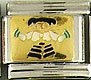 Hula Dancer Itlian Laser Charm