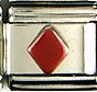 Red Diamond Italian Charm