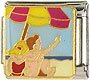 Beach Scene Italian Charm