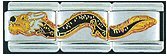 Black Chinese Dragon Multi Link Italian Charm