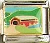 Covered Bridge Italian Charm