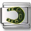 Gold Horseshoe Italian Charm