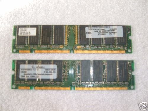 PC 133 128MB x 2 total 256MB 168 pin sdram