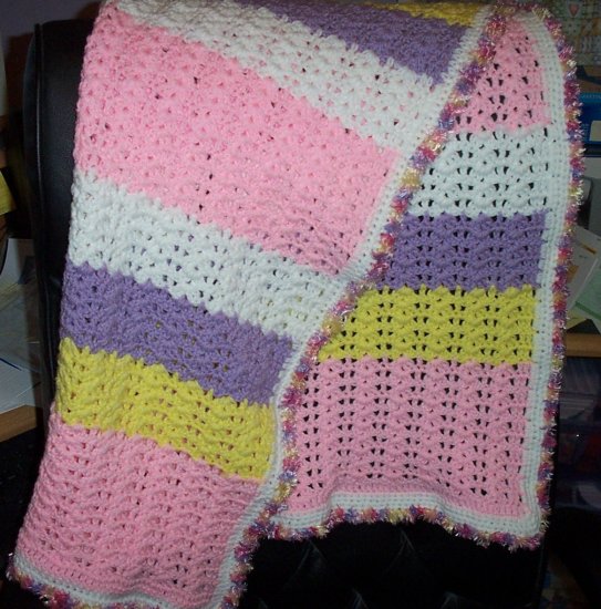 Striped Baby Blanket