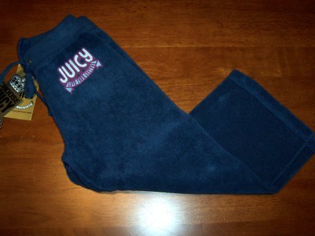 Juicy Couture NWT Toddler Girls Terrycloth Pants Size 2